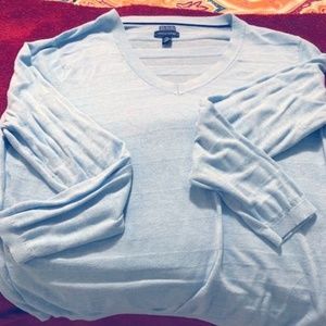 Women's xxl lightweight v neck sweater